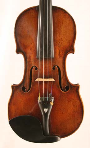 Violin Amelot Lorient ca. 1830 certificate Schmitt Lyon 1999