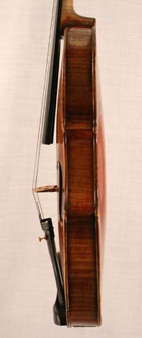 Violin Amelot Lorient ca. 1830 certificate Schmitt Lyon 1999