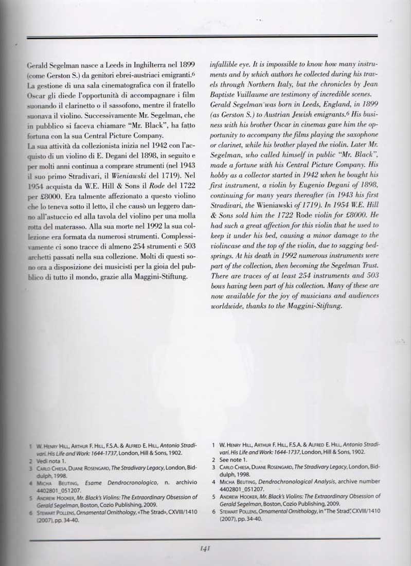 Antonio Stradivari - L'estetica sublime