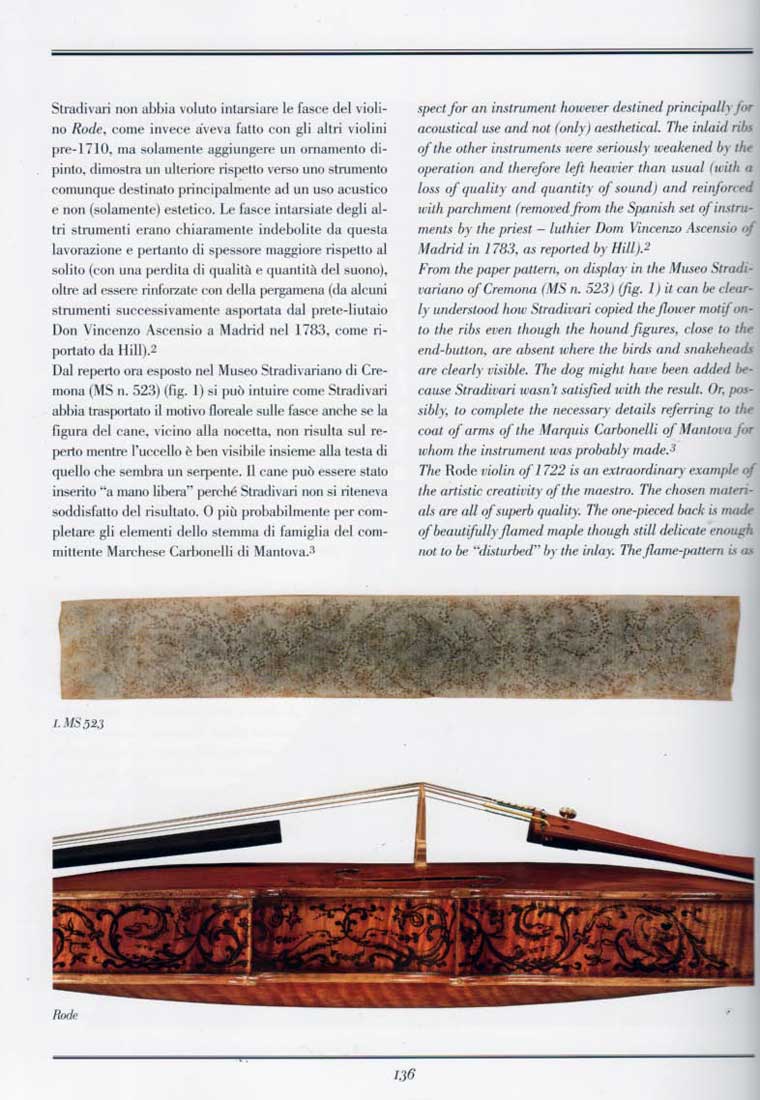 Antonio Stradivari - L'estetica sublime