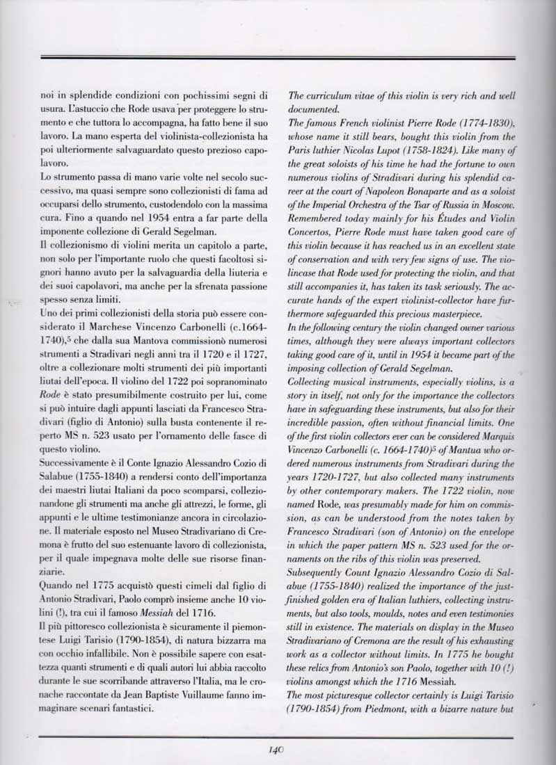 Antonio Stradivari - L'estetica sublime